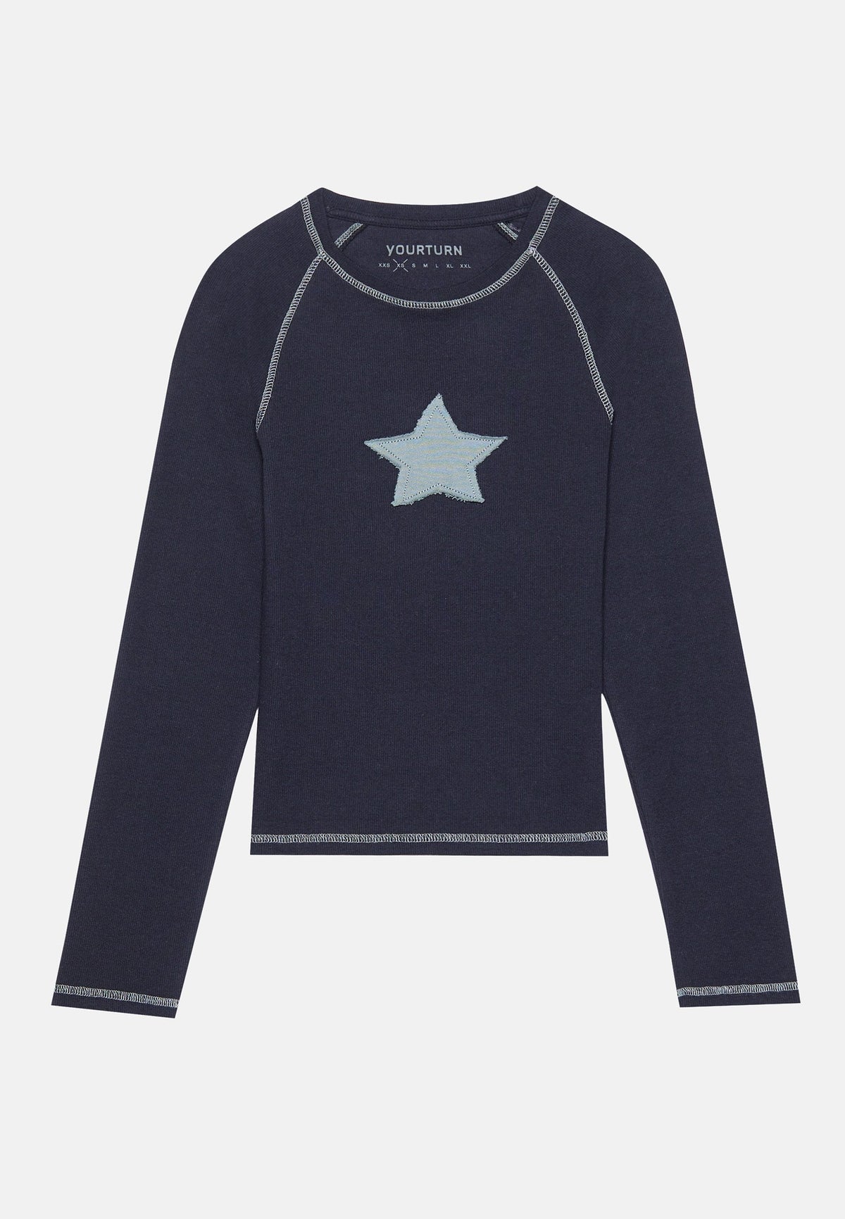 YOURTURN UNISEX - Long Sleeved Top - Forged Iron