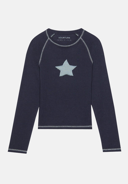 YOURTURN UNISEX - Long Sleeved Top - Forged Iron
