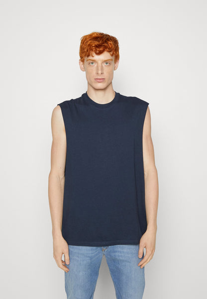 YOURTURN Unisex 2 Pack - Top - Beige/Dark Blue