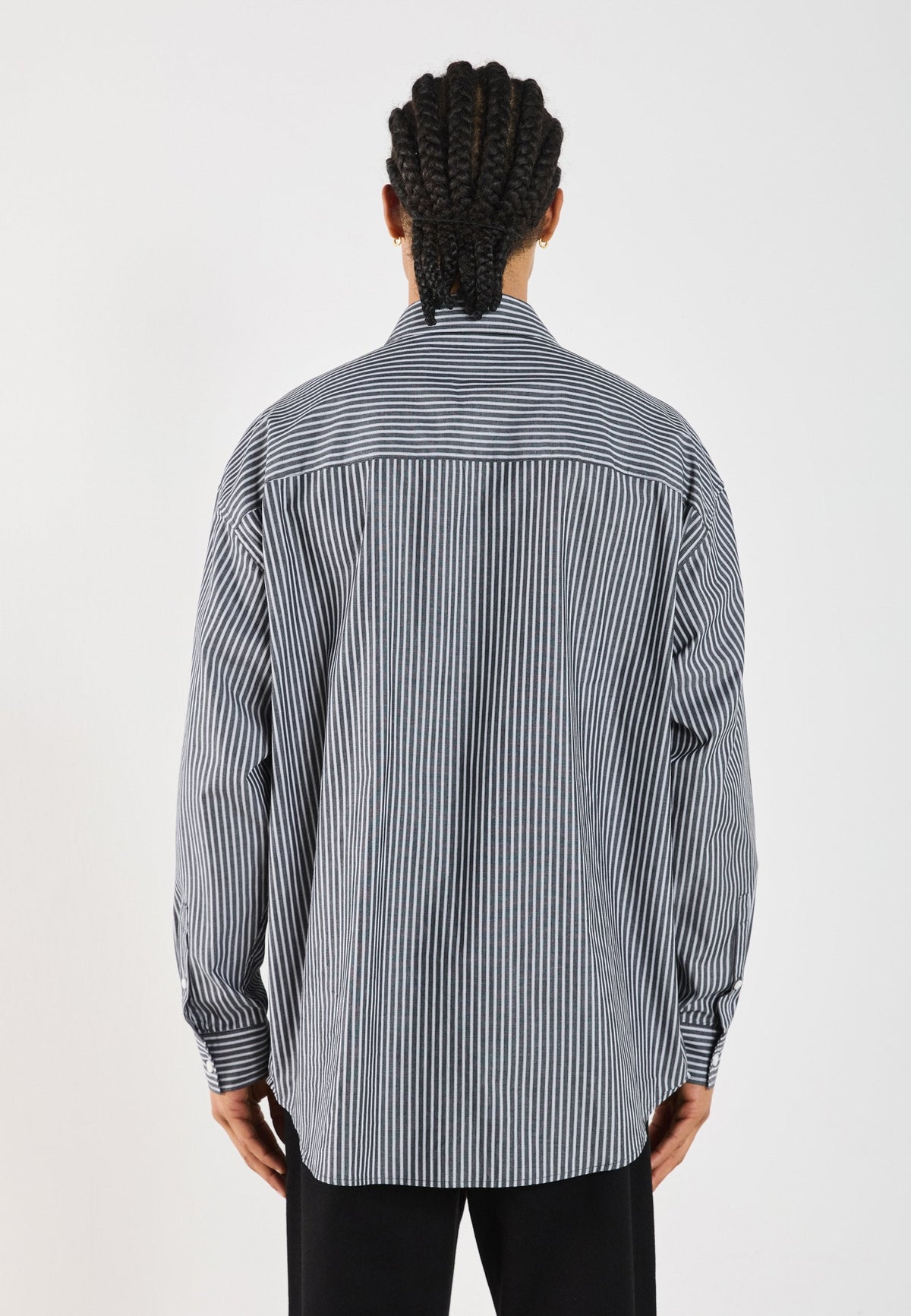 YOURTURN FORMAL UNISEX - Button-down Blouse - Black/white