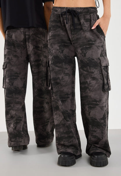 YOURTURN UNISEX - Cargo Trousers - Grey
