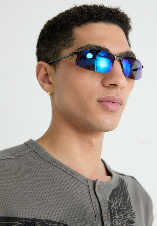 YOURTURN UNISEX - Sunglasses - Blue