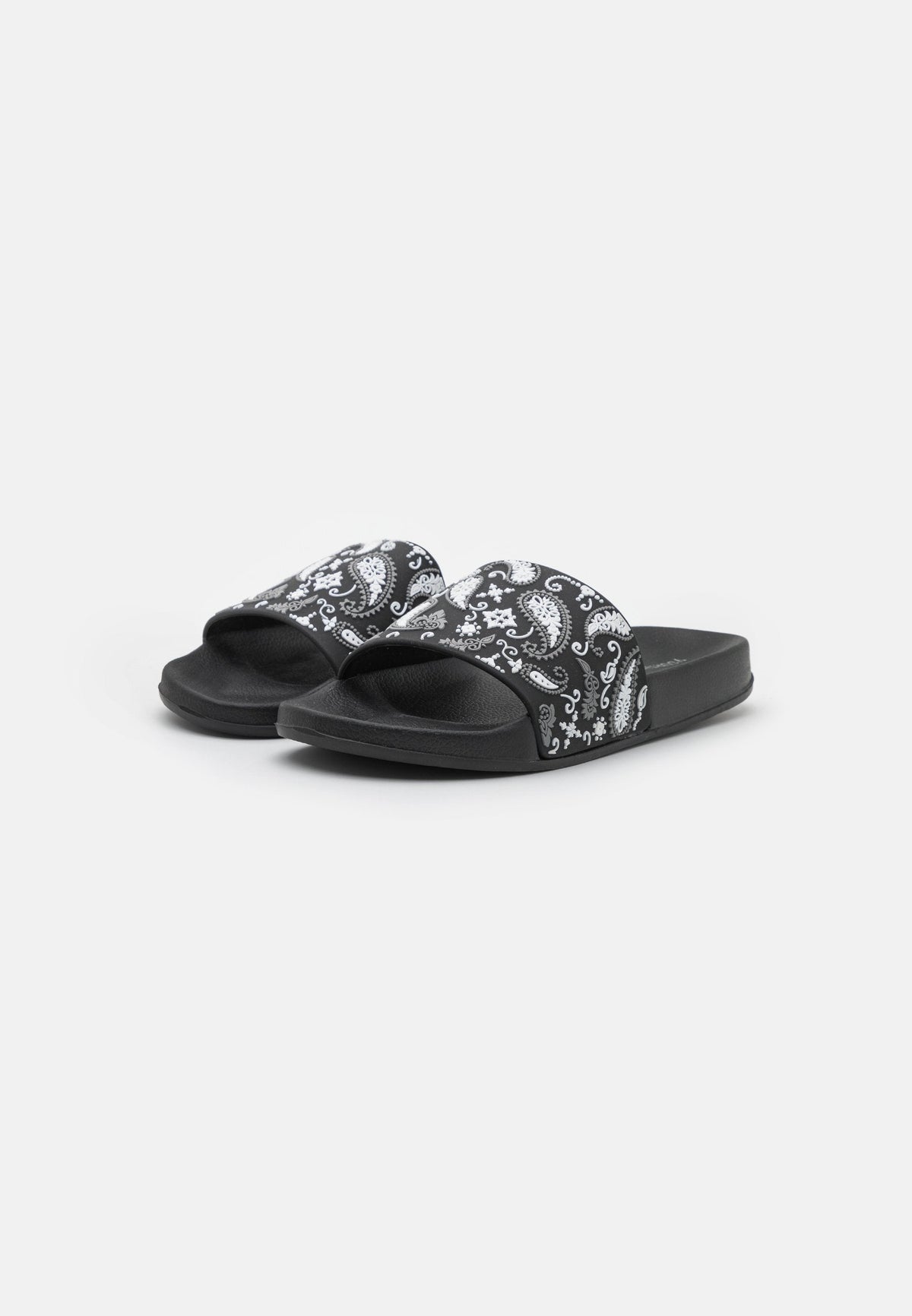 YOURTURN Unisex - Pool Slides - Black