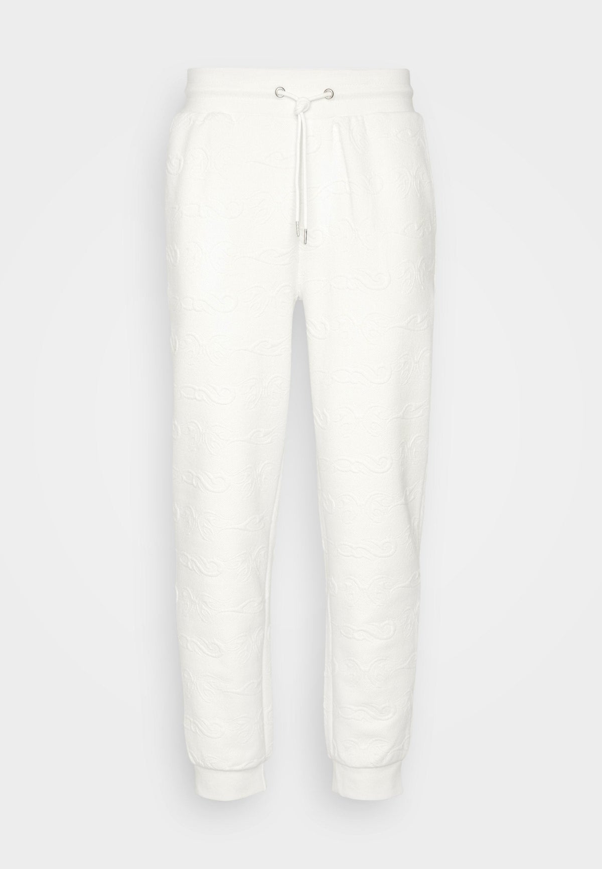 YOURTURN Tribal Embossed Unisex - Tracksuit Bottoms - Off White