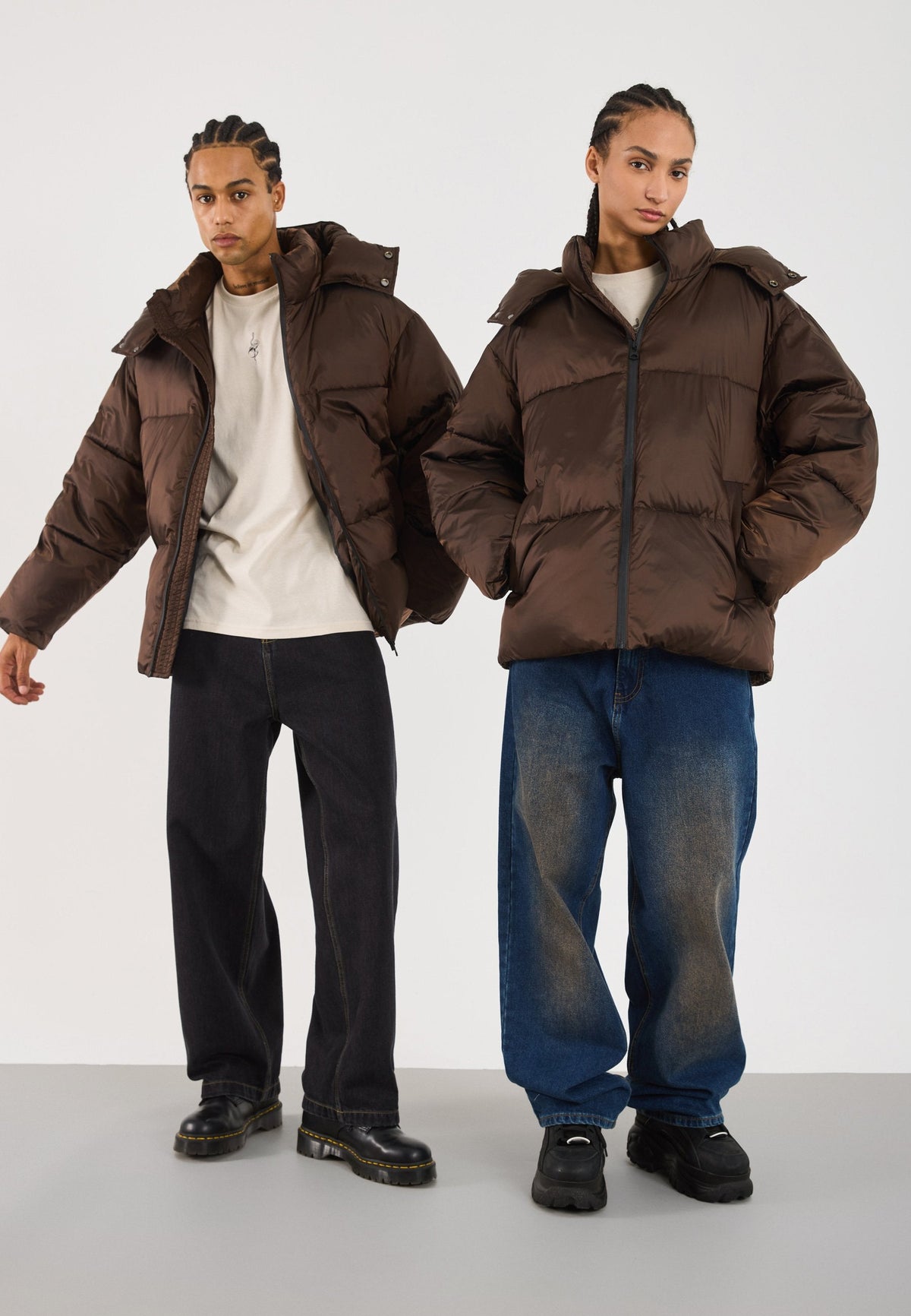 YOURTURN UNISEX - Winter Jacket - Brown