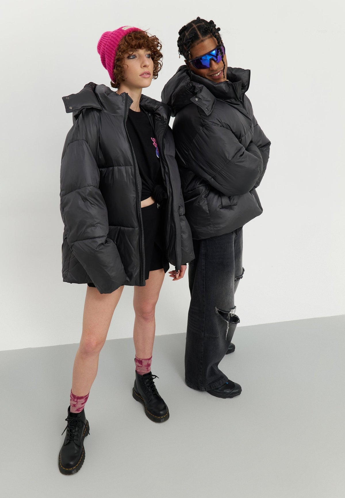 YOURTURN UNISEX - Winter Jacket - Black
