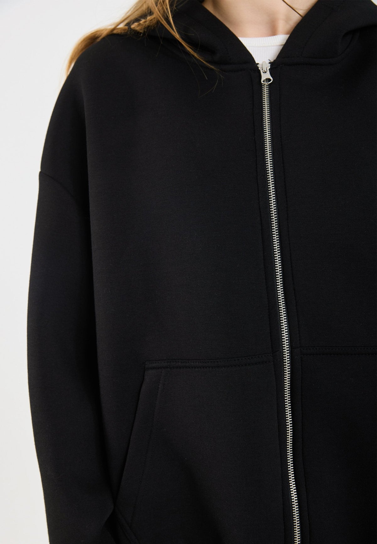 YOURTURN SCUBA ZIP UNISEX - Zip-up Sweatshirt - Black