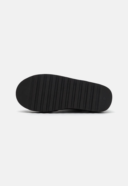 YOURTURN UNISEX - Platform Ankle Boots - Black