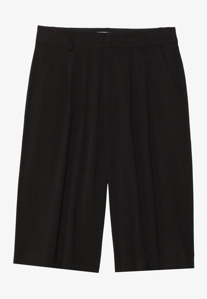 YOURTURN BAGGY TAILORED SHORTS UNISEX - Shorts - Dark Grey