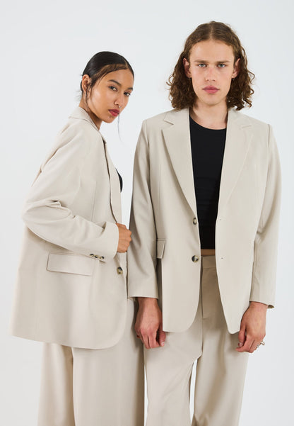 YOURTURN UNISEX - Blazer - Stone