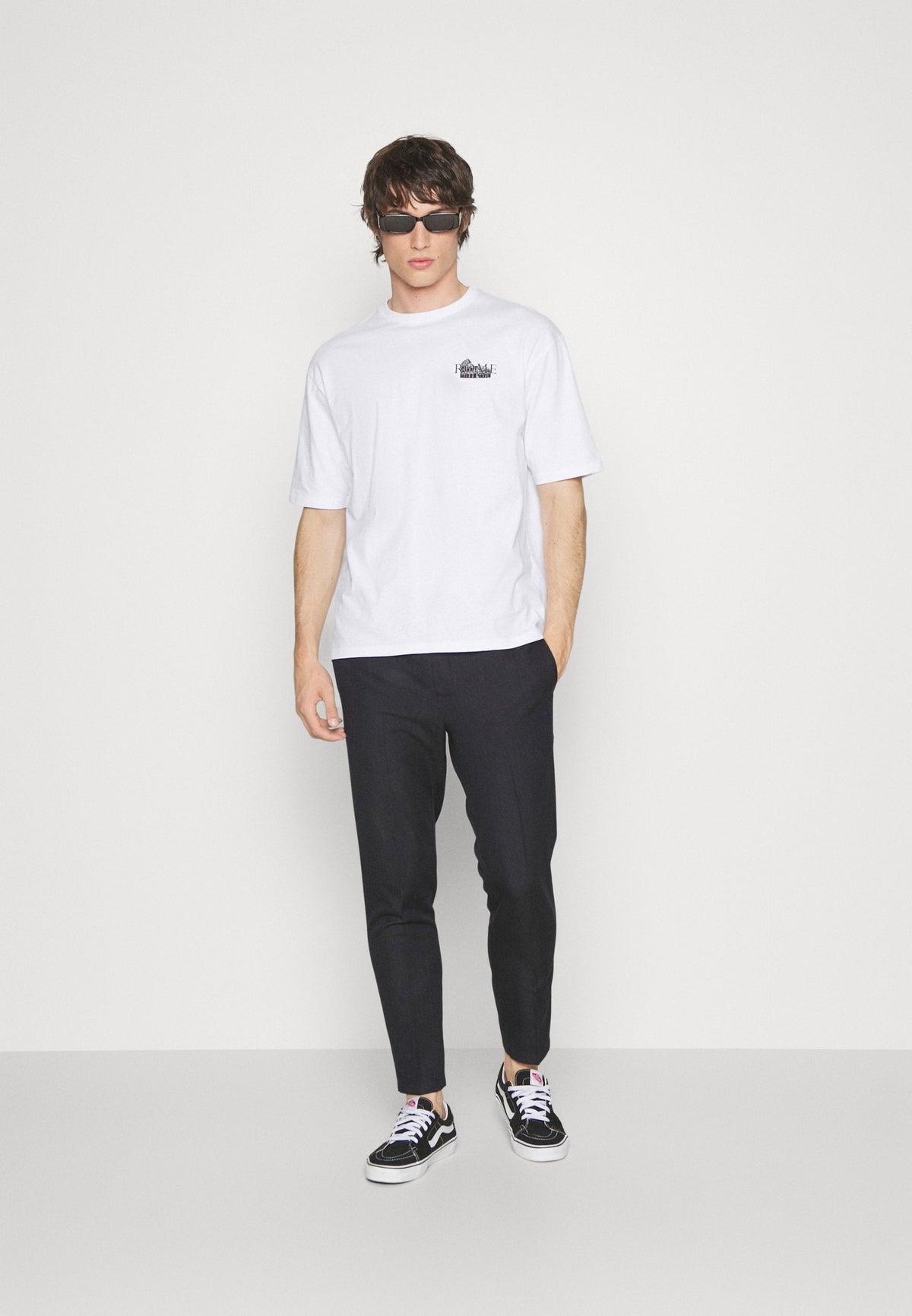 YOURTURN Unisex - Print T-Shirt -White