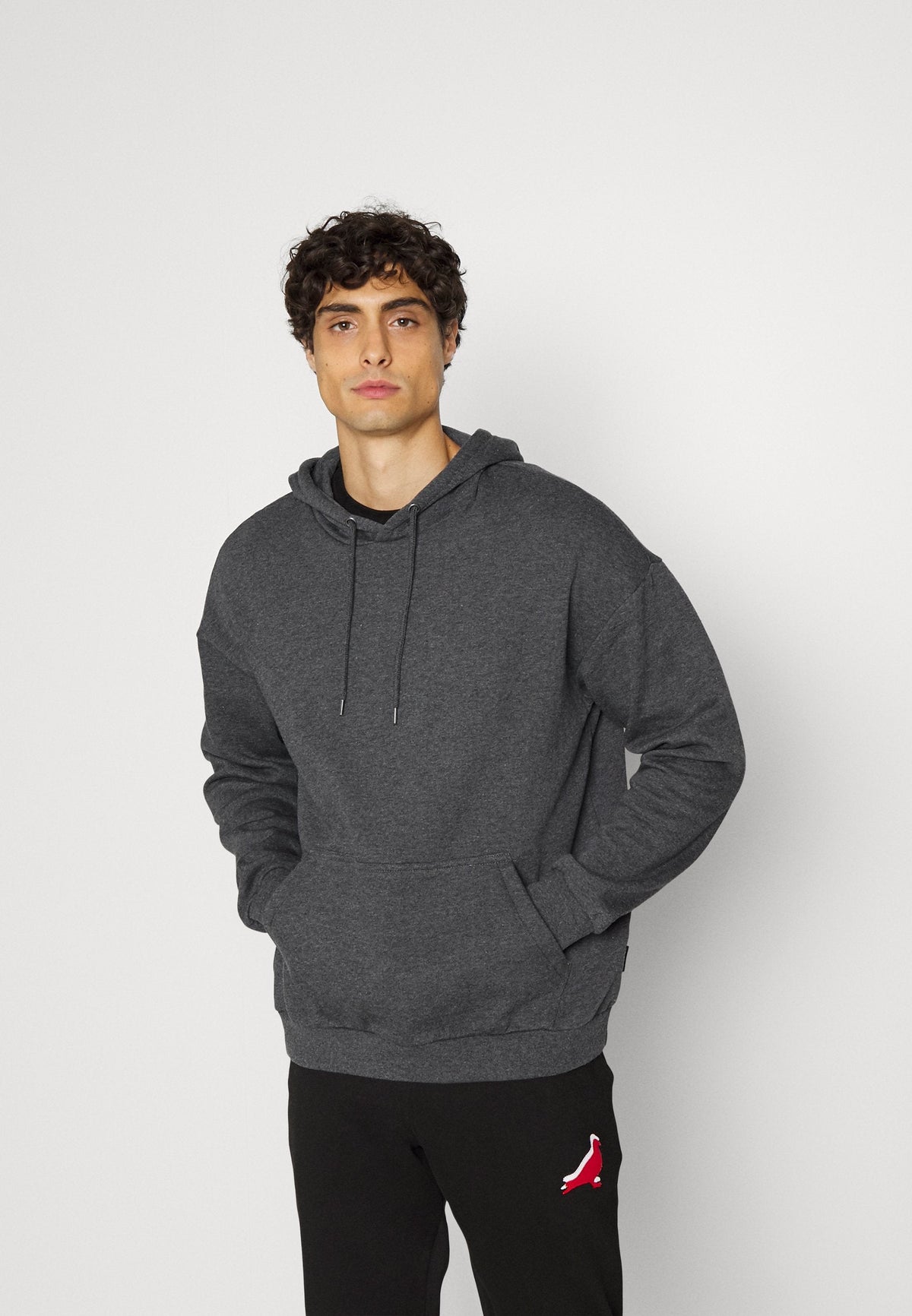 YOURTURN Unisex 3 Pack - Hoodie - Black/Mottled Dark Grey/Off White