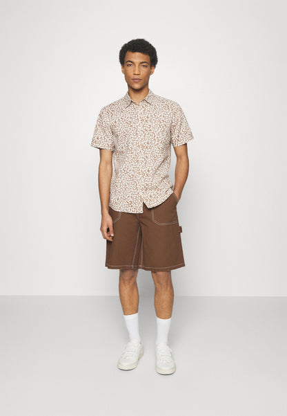 YOURTURN Unisex - Denim Shorts - Brown