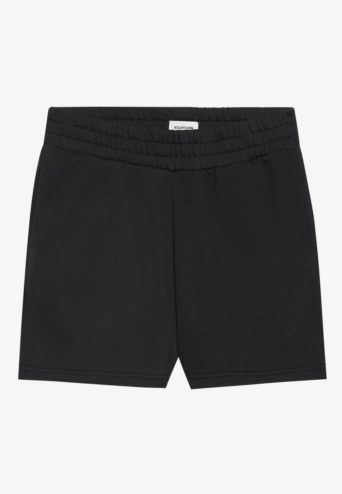 YOURTURN 2 PACK UNISEX - Sports Shorts - Black/tan