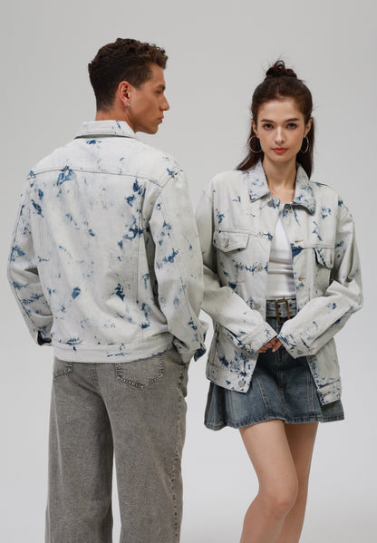 YOURTURN UNISEX - Denim Jacket - Rinsed