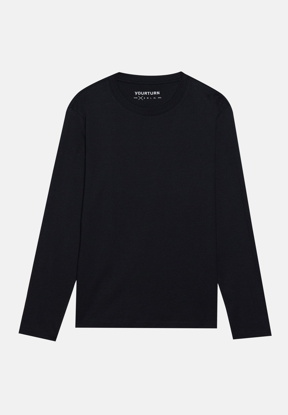 YOURTURN UNISEX 2 PACK - Long Sleeved Top - Black/dark Grey