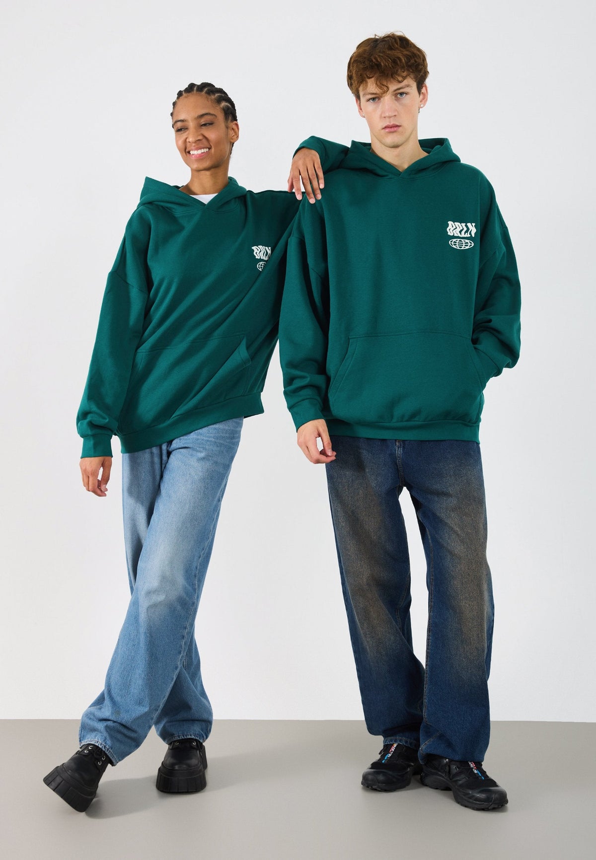 YOURTURN UNISEX - Sweatshirt - Botanical Green Tcx