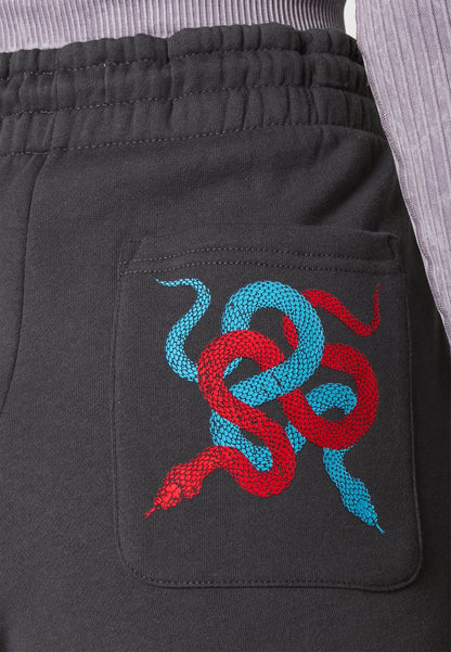 YOURTURN Graphic - Shorts - Dark Grey