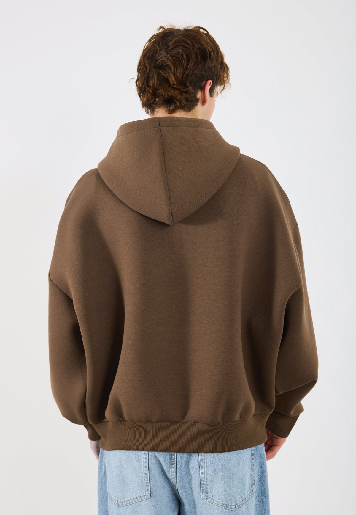 YOURTURN SCUBA ZIP UNISEX - Zip-up Sweatshirt - Coffee Liqueur