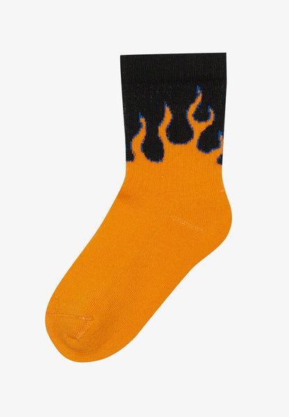 UNISEX 7 PACK - Socks - Orange/black/blue