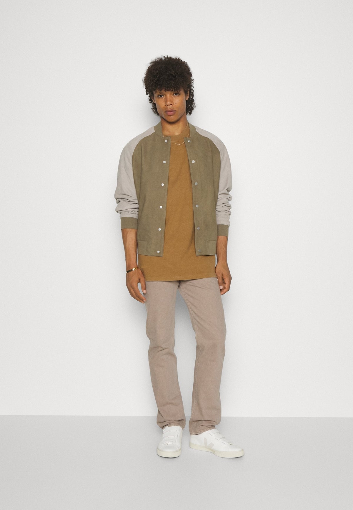 YOURTURN Unisex - Basic T-Shirt - Beige