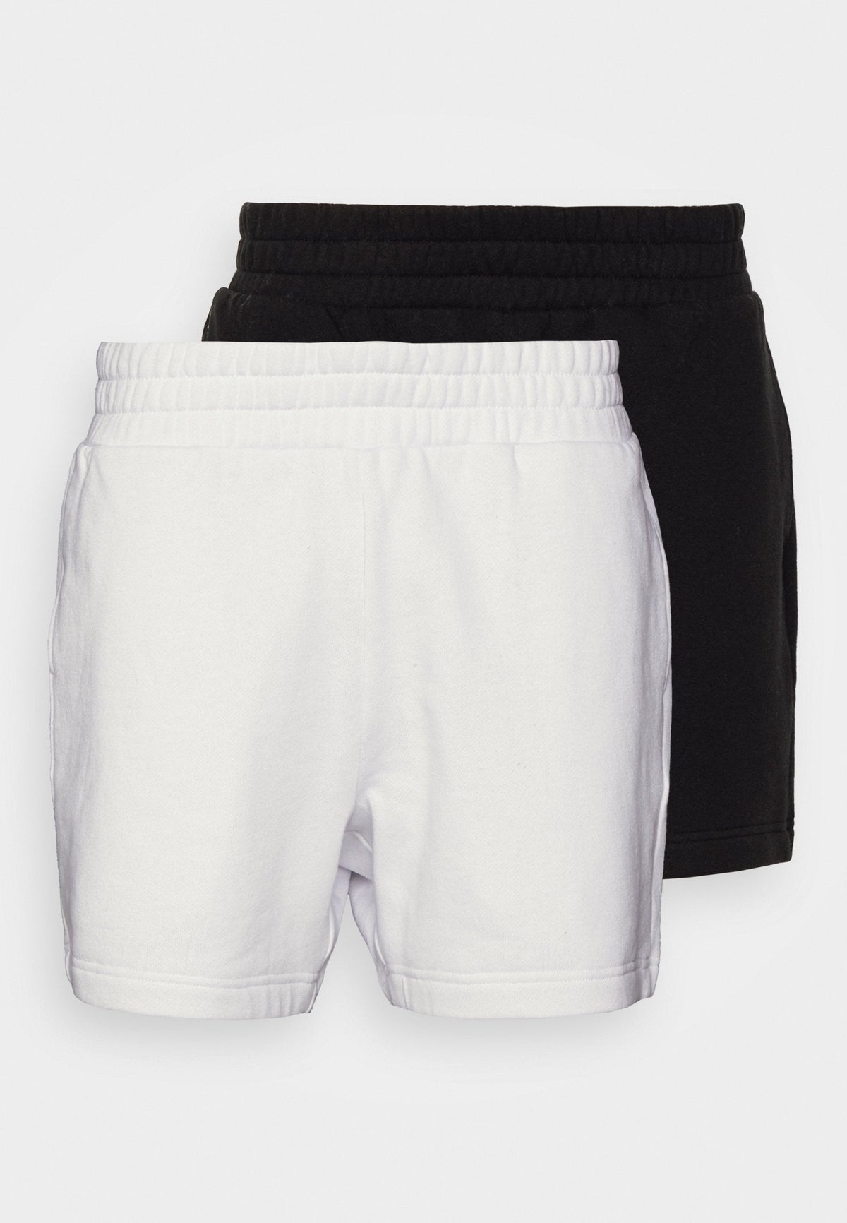 YOURTURN 2 PACK UNISEX - Sports Shorts - Black/tan