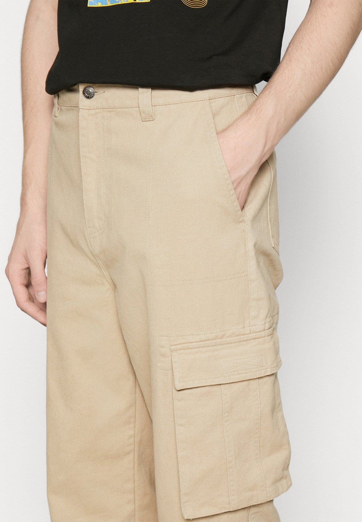 YOURTURN Unisex - Cargo Trousers - Tan