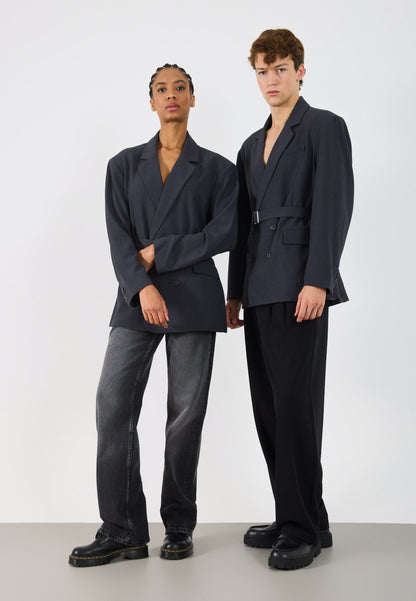 YOURTURN UNISEX - Blazer Jacket - Dark Grey