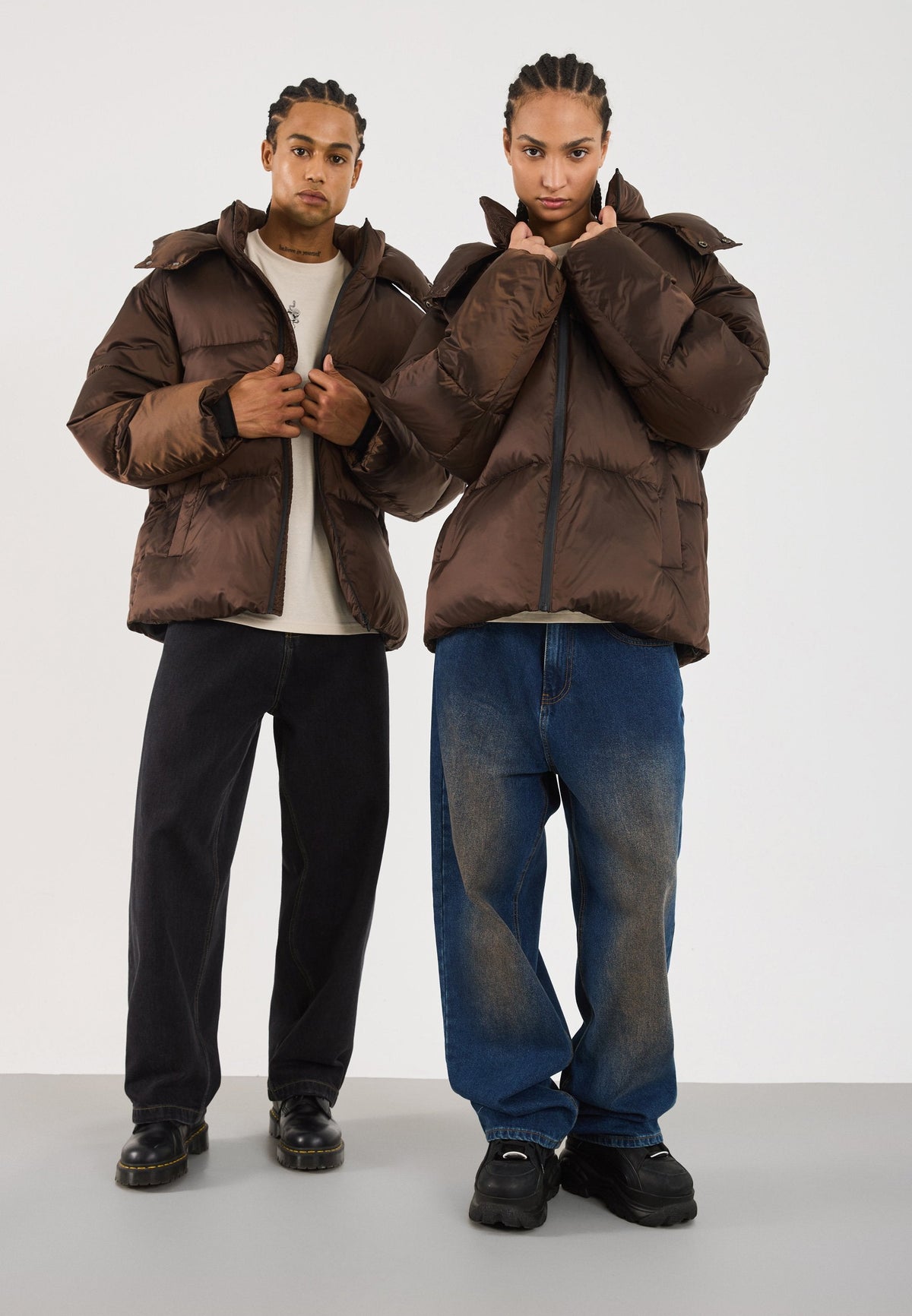 YOURTURN UNISEX - Winter Jacket - Brown