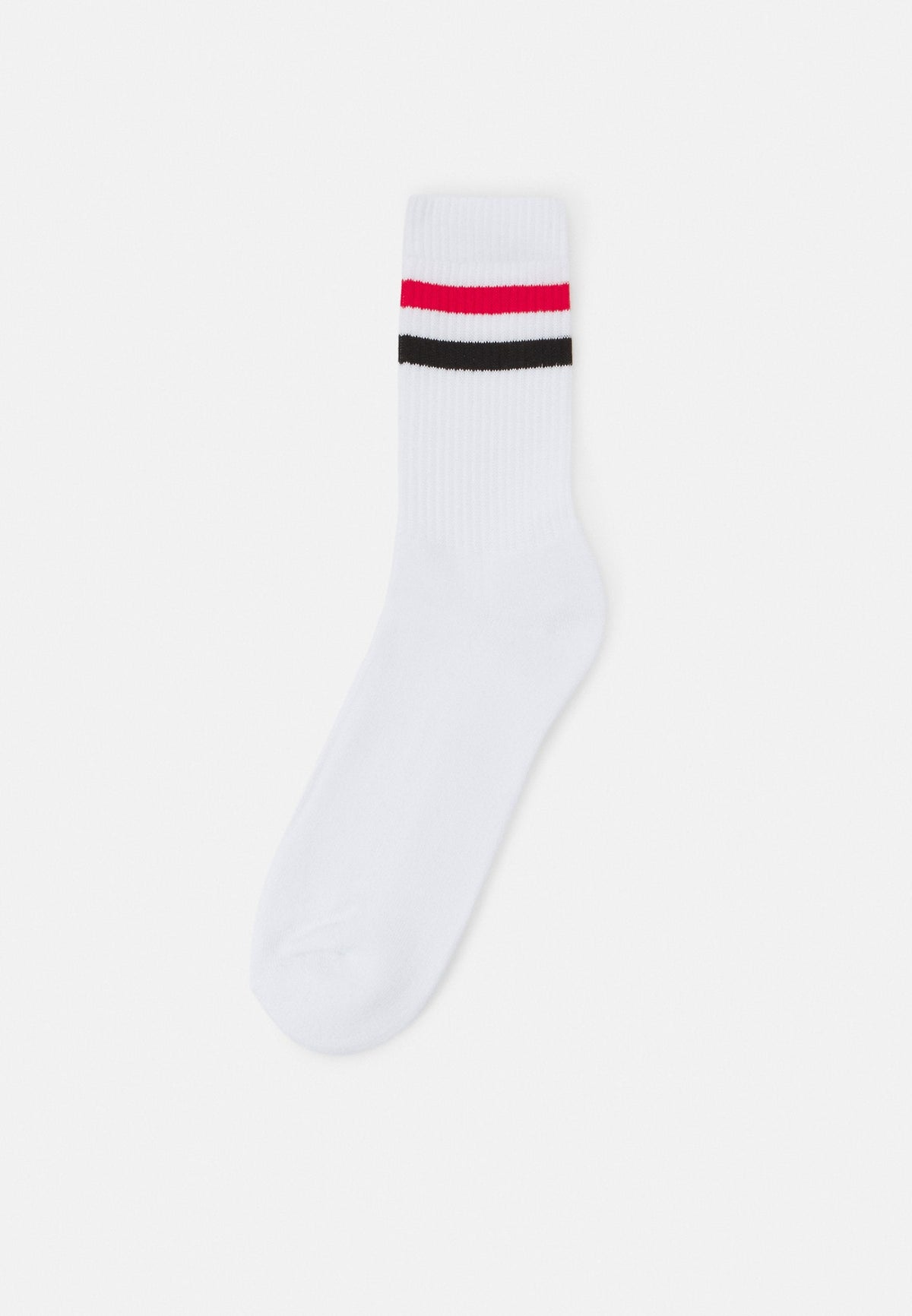 YOURTURN 7 Pack - Socks - Black/White/Red
