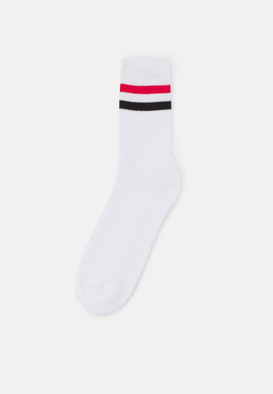 YOURTURN 7 Pack - Socks - Black/White/Red