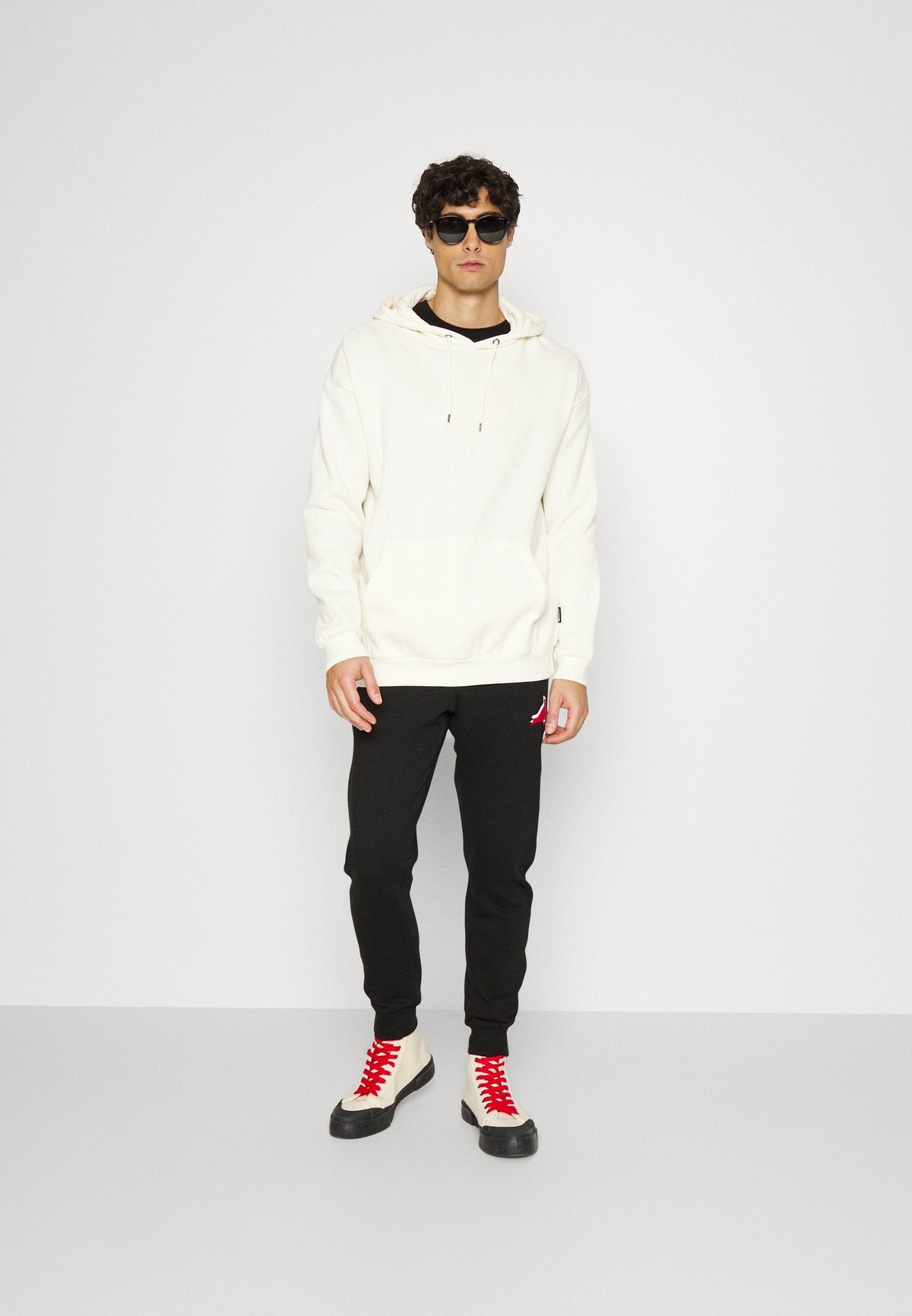 YOURTURN Unisex 3 Pack - Hoodie - Black/Mottled Dark Grey/Off White