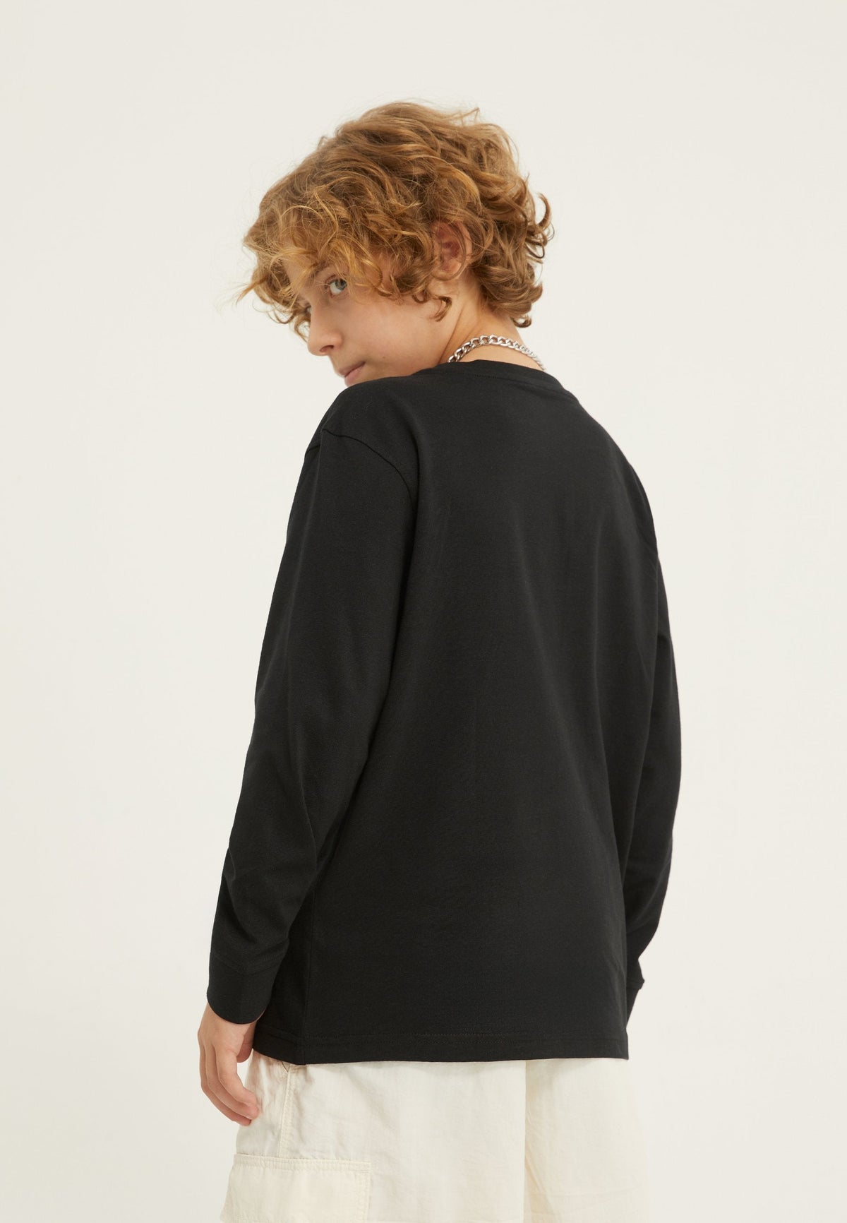 UNISEX 2 PACK - Long Sleeved Top - Black/off-white
