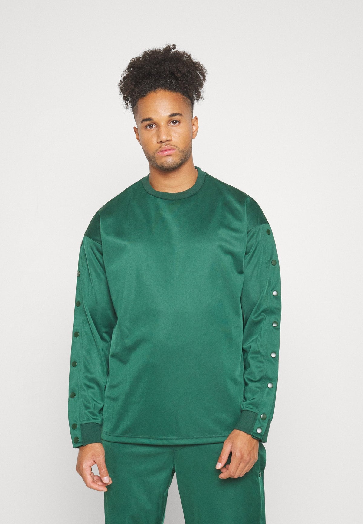 YOURTURN Unisex - Long Sleeved Top - Dark Green