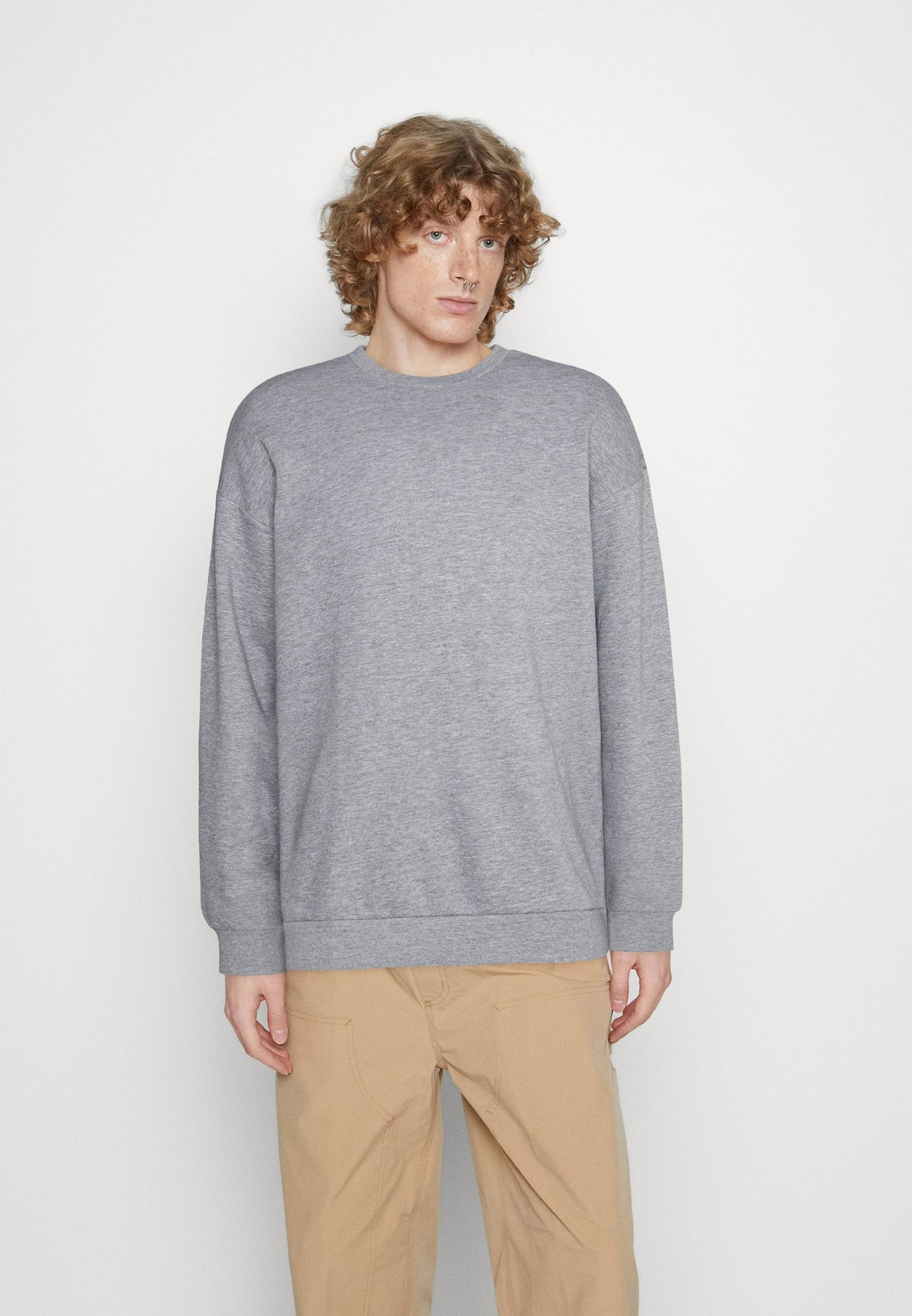 YOURTURN Unisex 2 Pack - Sweatshirt - Light Blue/Mottled Grey