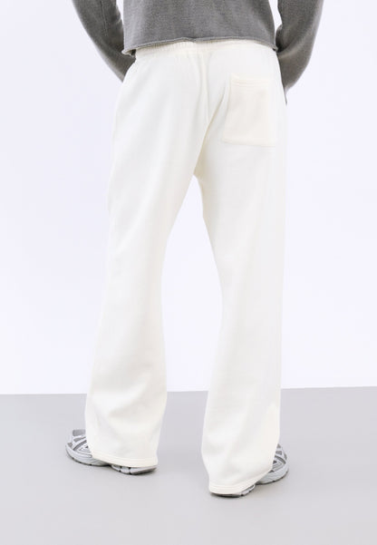 YOURTURN UNISEX - Tracksuit Bottoms - Egret