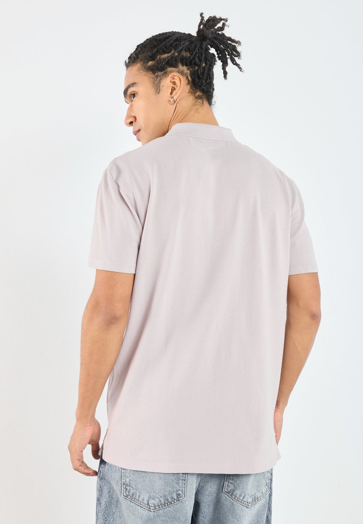 YOURTURN UNISEX - Polo Shirt - Cloud Grey