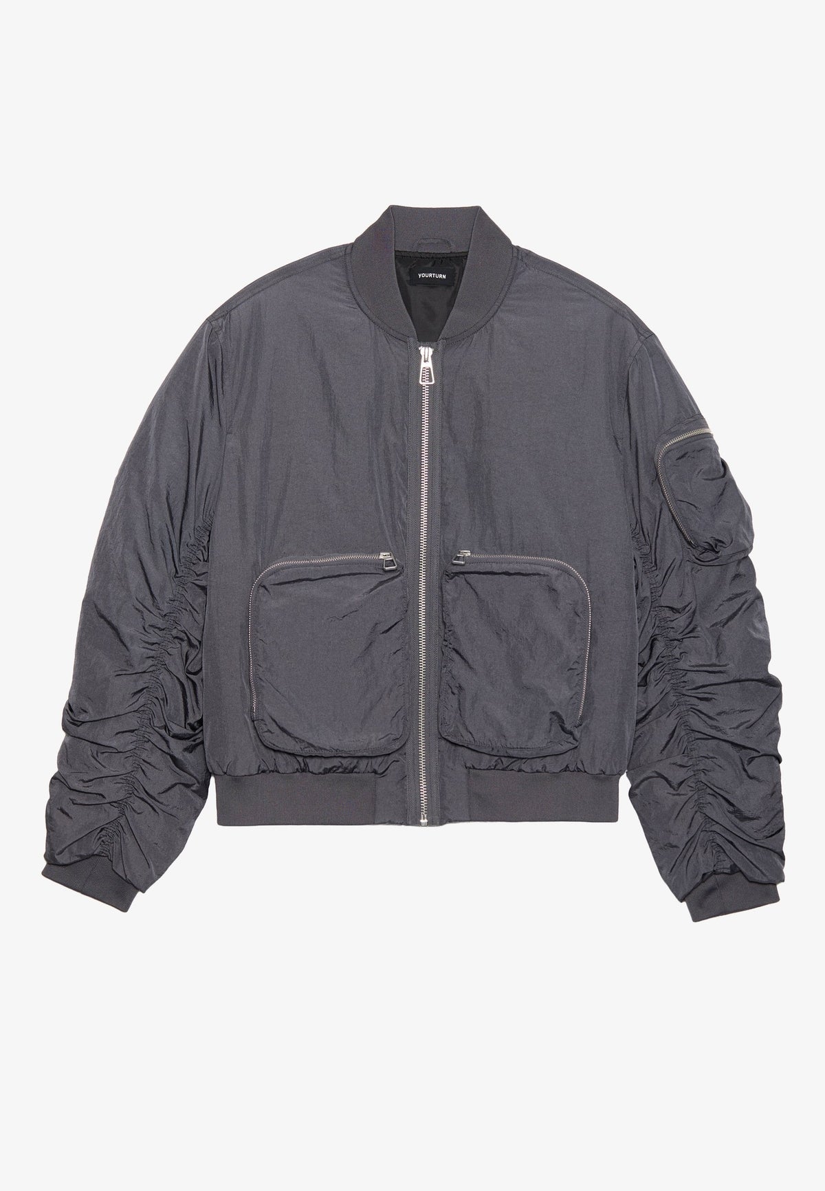 YOURTURN UNISEX - Bomber Jacket - Grey