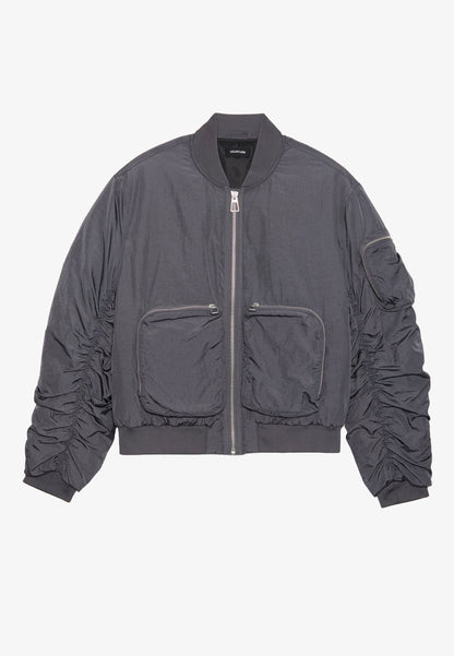 YOURTURN UNISEX - Bomber Jacket - Grey