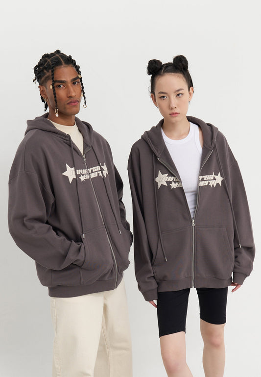 YOURTURN UNISEX - Zip-up Sweatshirt - Dark Grey