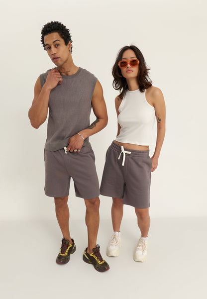 YOURTURN UNISEX 2 PACK - Tracksuit Bottoms - Dark Grey/black