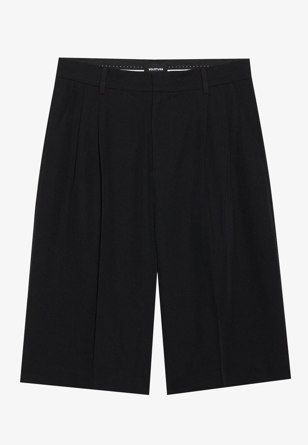 YOURTURN SUMMERISH SUIT TROUSERS UNISEX - Shorts - Black