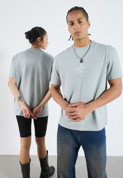 YOURTURN UNISEX - Print T-shirt - Ultimate Gray
