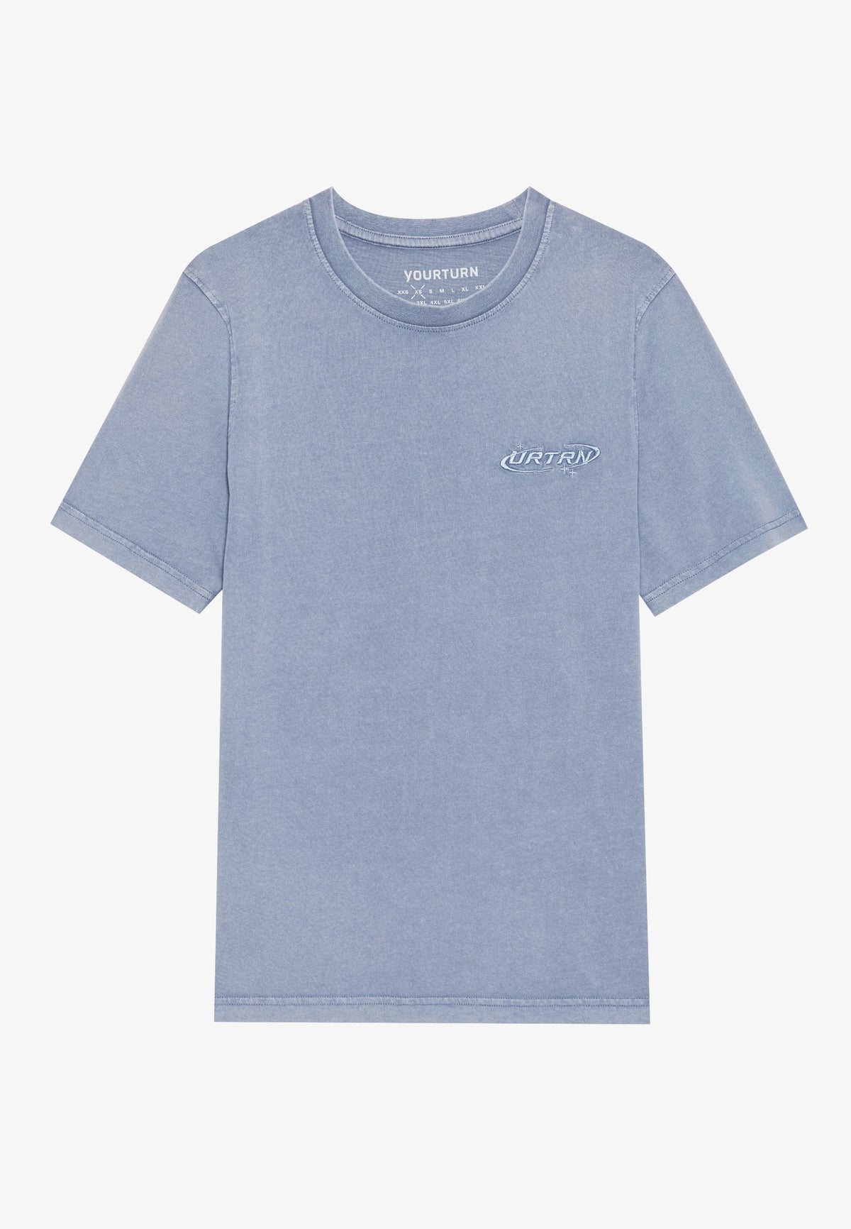 YOURTURN UNISEX - Print T-shirt - Washed Brown