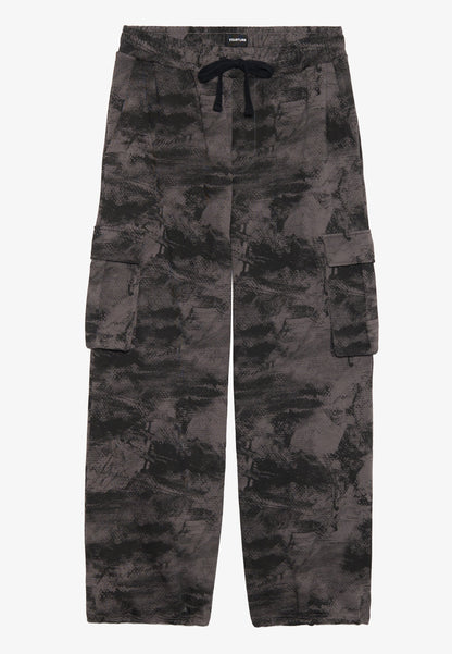 YOURTURN UNISEX - Cargo Trousers - Grey