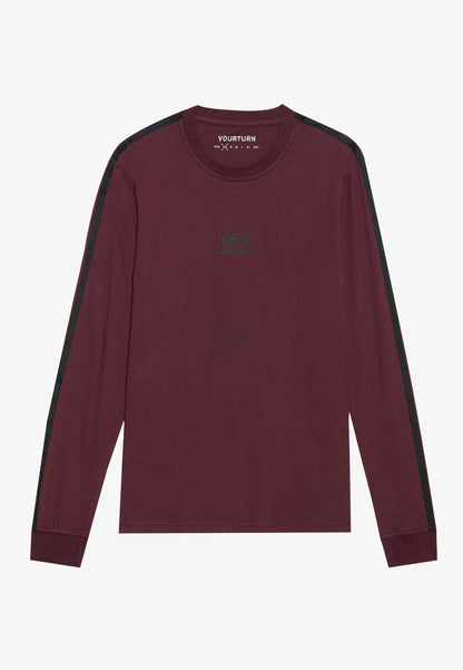 YOURTURN UNISEX - Long Sleeved Top - Bordeaux