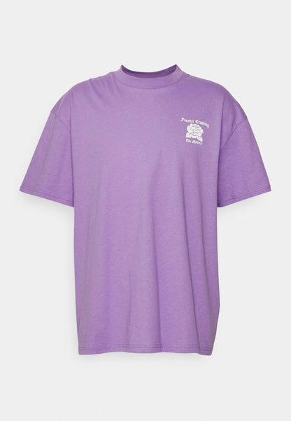 YOURTURN Unisex - Print T-Shirt - Lilac