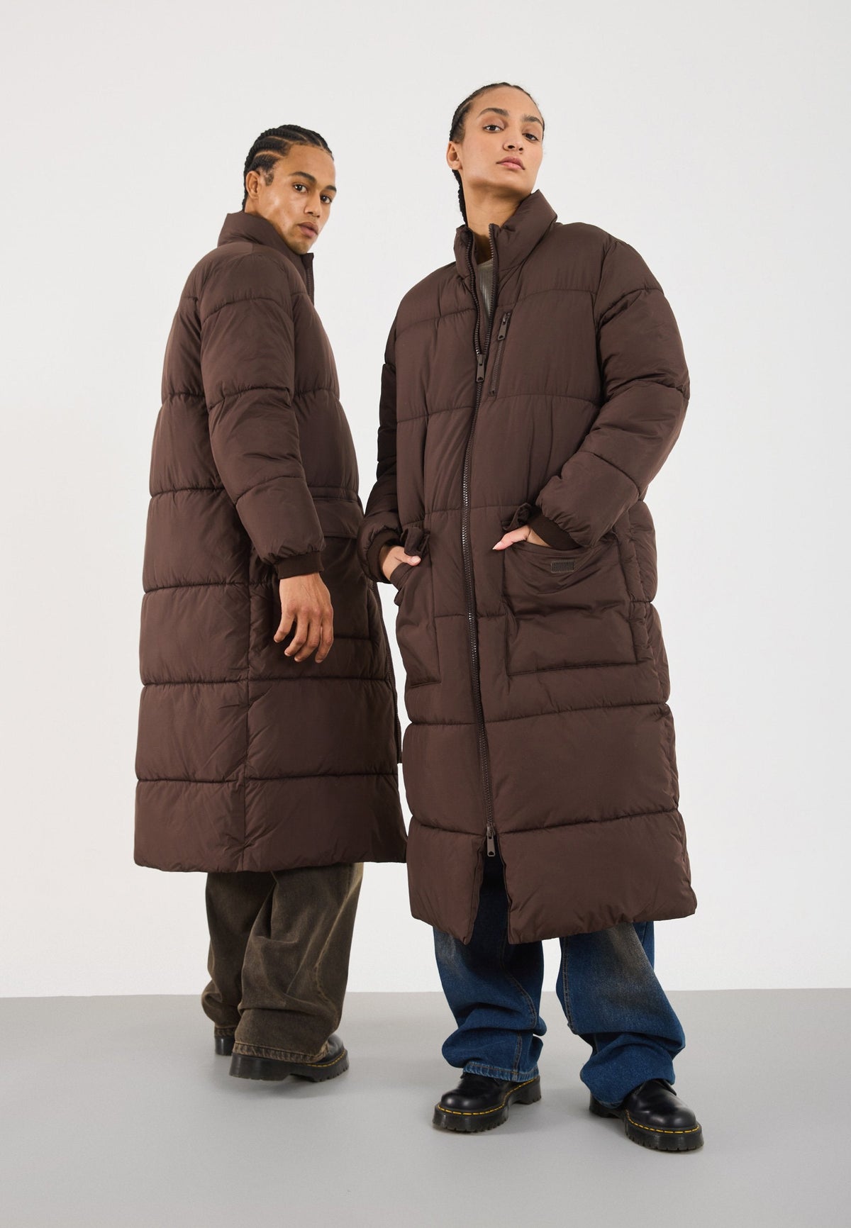 YOURTURN UNISEX - Winter Coat - Brown