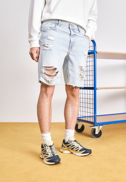 YOURTURN Unisex - Denim Shorts