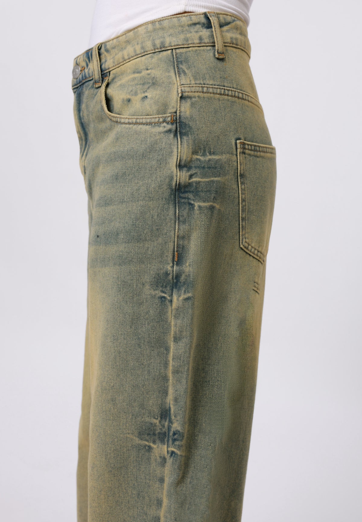YOURTURN UNISEX - Baggy Jeans - Vintage Blue